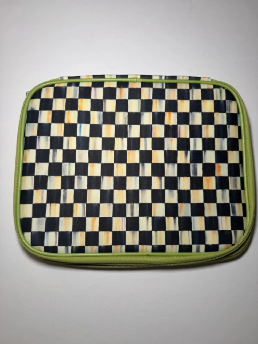 MacKenzie-Childs Courtly Check Tablet Case iPad Sleeve Organizer